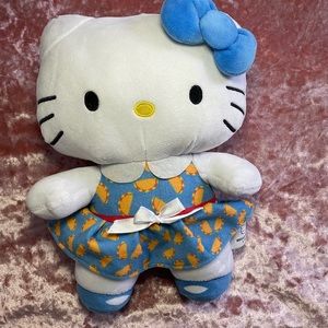 (Sold) Hello Kitty in taco dress stuff animal